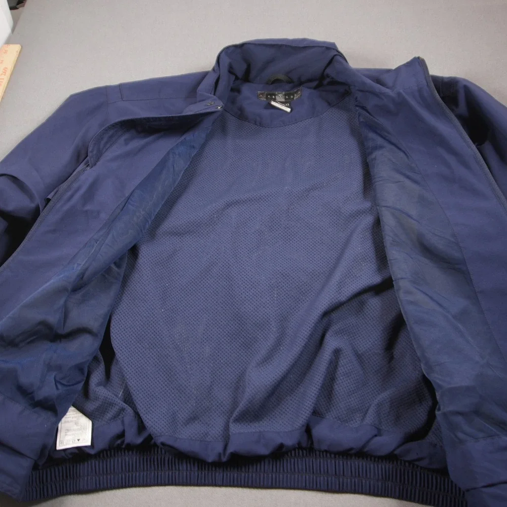 Vintage 90S Nike Golf Storm-Fit Zip Men Jacket L Windbraker Vented Retro Sport